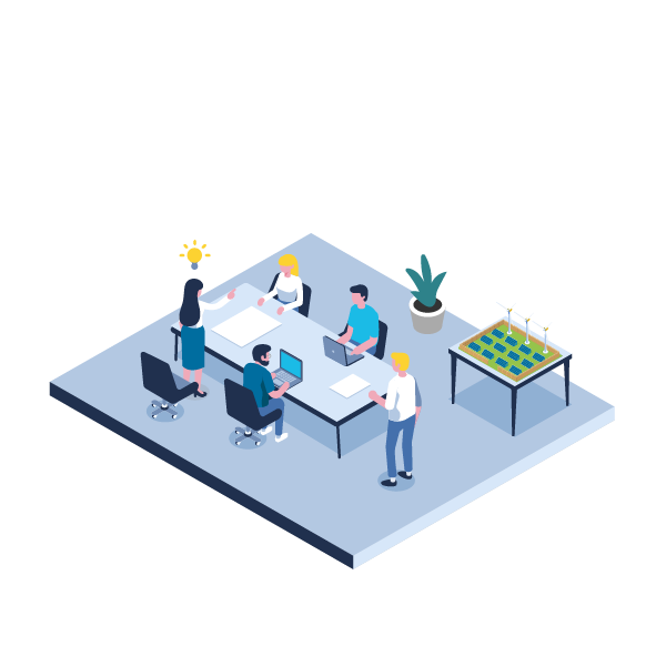 renewable energy illustration