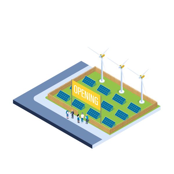 Renewable energy illustration