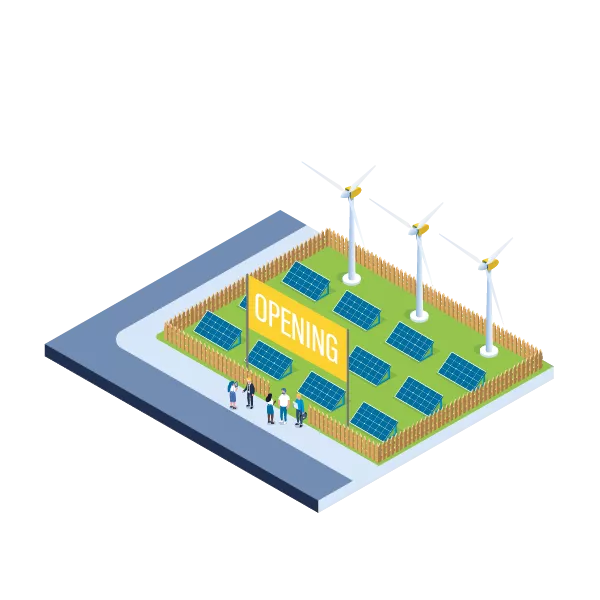 Renewable energy illustration
