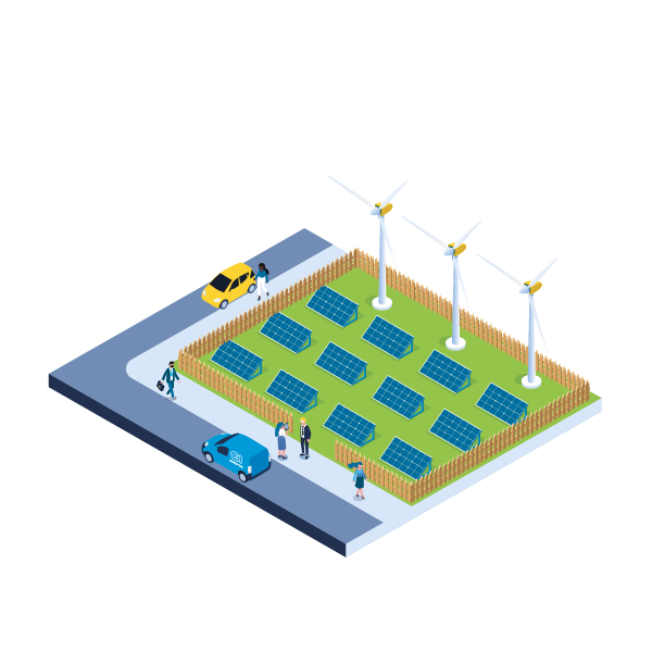 renewable energy illustration